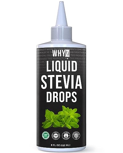 Stevia Liquid Drops Natural Liquid Stevia Extract, Pure Sweetener, Plant-Based Sweetener…