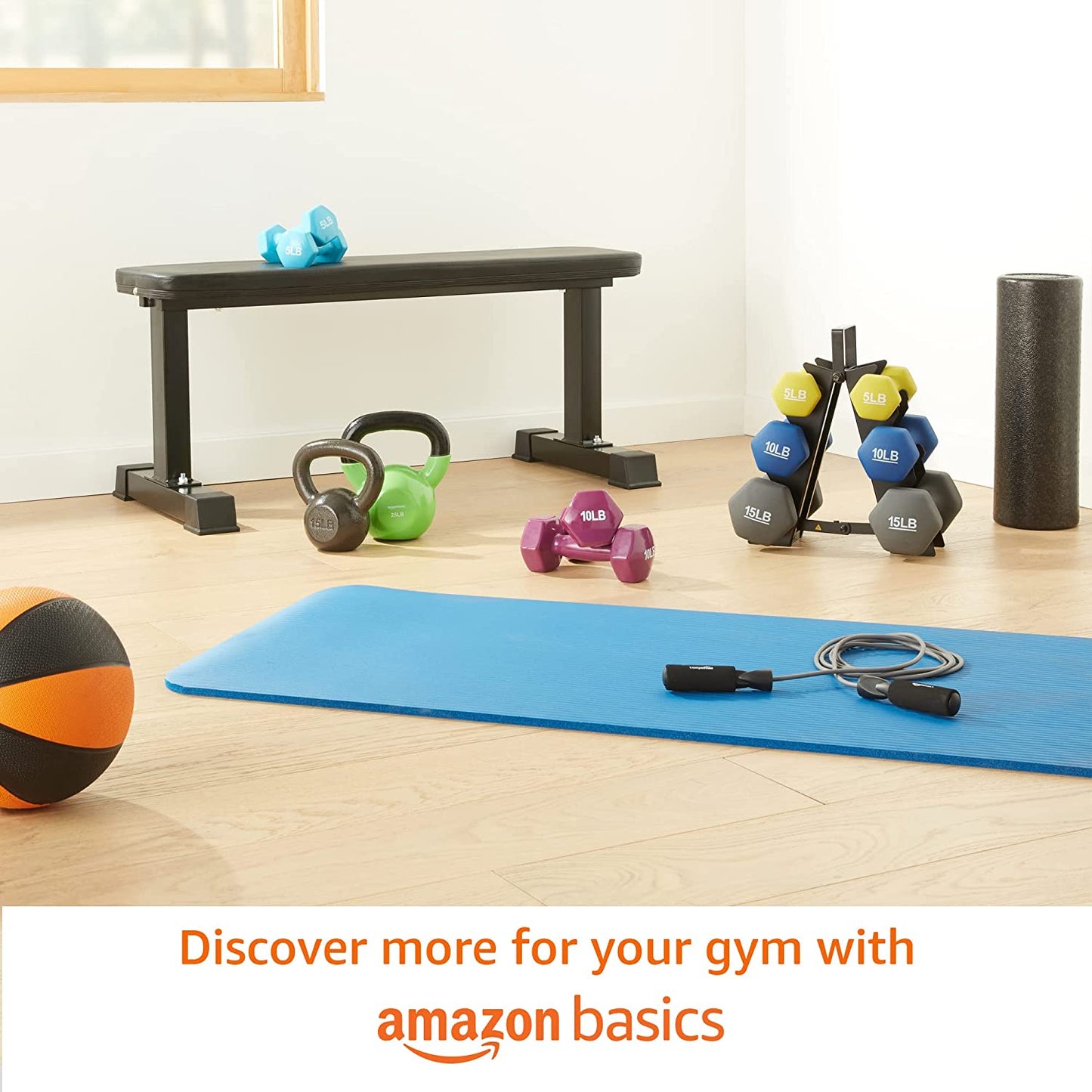 Amazon Basics Neoprene Workout Dumbbell
