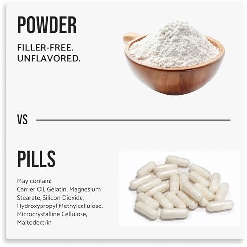 Alpha GPC Powder Alpha-Phosphorylcholine Choline Supplement Unflavored, Fine Powder for…