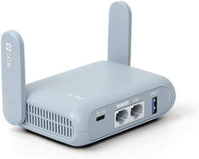Load image into Gallery viewer, GL.iNet GL-MT3000 (Beryl AX) Pocket-Sized Wi-Fi 6 Wireless Travel Gigabit Router – OpenVPN, Wireguard, Connect to Public &amp; Hotel Wi-Fi login Page (Captive Network), Repeater, Extender, Tethering, RV