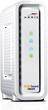 Load image into Gallery viewer, ARRIS SURFboard SB8200 DOCSIS 3.1 Cable Modem , Approved for Comcast Xfinity, Cox, Charter Spectrum, &amp; more , Two 1 Gbps Ports , 1 Gbps Max Internet Speeds , 4 OFDM Channels