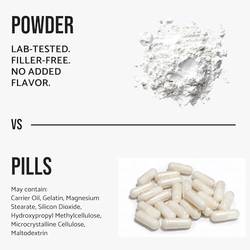 Pure Creatine HCL Powder Unflavored HCL Creatine Supplement for Men and Women Supports…
