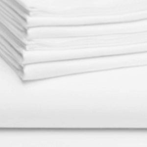LuxClub 6 PC Queen Sheet Set, Rayon Made from Bamboo Bed Sheets, Deep Pockets 18" Eco Friendly Wrinkle Free Cooling Sheets Machine Washable Hotel Bedding Silky Soft - White Queen