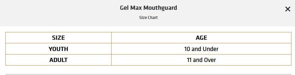 Shock Doctor Gel Max Mouth Guard, Heavy Duty Protection & Custom Fit, Adult & Youth