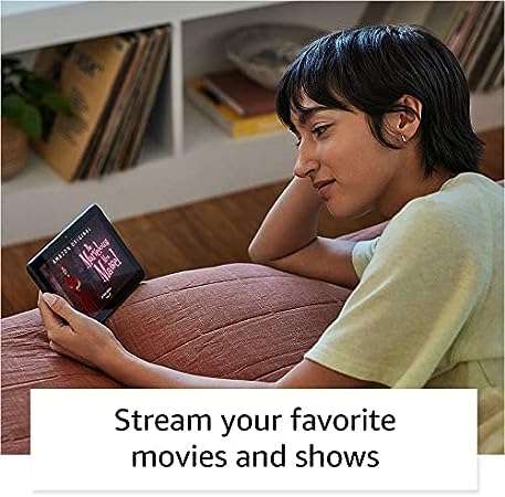 Amazon Fire 7 tablet, 7” display, read and watch, under $60 with 10-hour battery life, (2022 release), 16 GB, Black