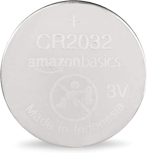 Amazon Basics 4-Pack CR2032 Lithium Coin Cell Battery, 3 Volt, Long Lasting Power, Mercury-Free