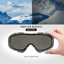Load image into Gallery viewer, OutdoorMaster OTG Ski Goggles - Over Glasses Ski/Snowboard Goggles for Men, Women &amp; Youth - 100% UV Protection