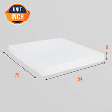 Load image into Gallery viewer, 6/8/10/12 inch Gel Memory Foam Mattress for Cool Sleep &amp; Pressure Relief, Medium Firm Mattresses CertiPUR-US Certified/Bed-in-a-Box/Pressure Relieving (8 in, Full)