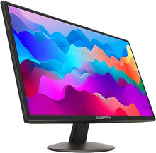Load image into Gallery viewer, Sceptre 24-inch Professional Thin 1080p LED Monitor 99% sRGB 2x HDMI VGA Build-in Speakers, Machine Black (E248W-19203R Series)