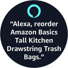 Load image into Gallery viewer, Amazon Basics Tall Kitchen Drawstring Trash Bags, 13 Gallon, Unscented, 120 Count (Previously Solimo)