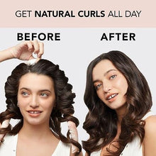 Load image into Gallery viewer, Kitsch Satin Heatless Curling Set - Hair Rollers for Heatless Curls | Heatless Hair Curlers &amp; Hot Rollers | Hair Curlers to Sleep in | Heatless Curling Rod Headband | Heatless Curler (SunsetTieDye)