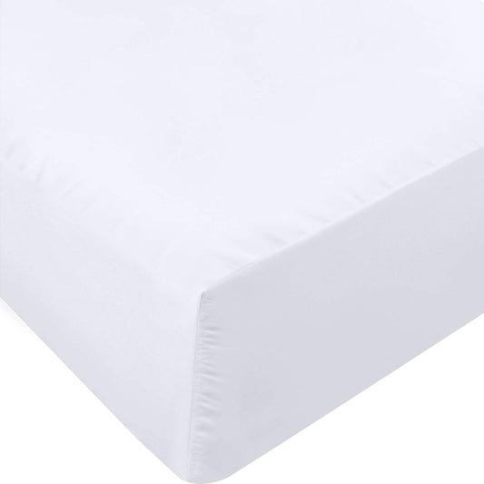 Utopia Bedding Queen Fitted Sheet - Bottom Sheet - Deep Pocket - Soft Microfiber -Shrinkage and Fade Resistant-Easy Care -1 Fitted Sheet Only (White)