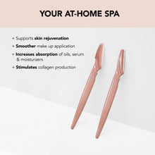 Load image into Gallery viewer, Kitsch Dermaplaning Tool - Face Razors for Women | Eyebrow Razor &amp; Face Shaver for Women | Facial Hair Removal for Women | Dermaplane Razor for Women Face, 12 pc (Terracotta)