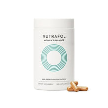 Load image into Gallery viewer, Nutrafol Women&#39;s Balance Hair Growth Supplements, Ages 45 and Up, Clinically Proven for Visibly Thicker Hair and Scalp Coverage, Dermatologist Recommended - 1 Month Supply