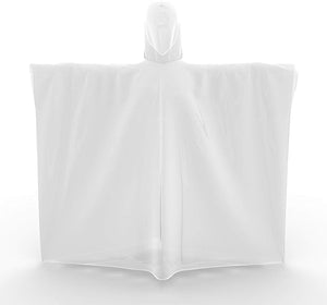 Hagon PRO Disposable Rain Ponchos for Adults (5 Pack)