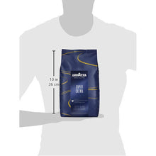 Load image into Gallery viewer, Lavazza Super Crema Whole Bean Coffee Blend, light-Medium Espresso Roast, 2.2 Pound (Pack of 1) ,Premium Quality, Aromatic, Mild and creamy