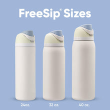 Load image into Gallery viewer, Owala FreeSip Insulated Stainless Steel Water Bottle with Straw for Sports and Travel, BPA-Free, 24oz, Iced Breeze