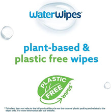 Load image into Gallery viewer, WaterWipes Plastic-Free Textured Clean, Toddler &amp; Baby Wipes, 99.9% Water Based Wipes, Unscented &amp; Hypoallergenic for Sensitive Skin, 720 Count (12 packs), Packaging May Vary