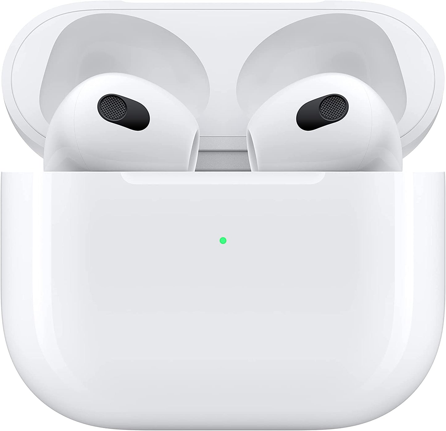 Apple AirPods (3rd Generation) Wireless Earbuds with Lightning Charging Case. Spatial Audio, Sweat and Water Resistant, Up to 30 Hours of Battery Life. Bluetooth Headphones for iPhone