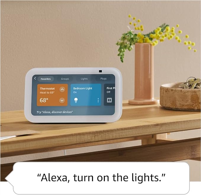 All-new Echo Show 5 (3rd Gen, 2023 release) | Smart display with 2x the bass and clearer sound | Charcoal