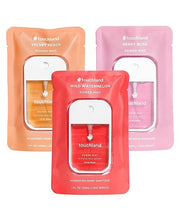 Load image into Gallery viewer, Touchland Power Mist Hydrating Hand Sanitizer Spray, JUICY 3-PACK (Watermelon, Peach, Berry), 500-Sprays each, 1FL OZ (Set of 3)