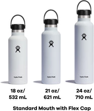 Load image into Gallery viewer, Hydro Flask Standard Mouth Bottle with Flex Cap