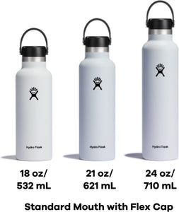 Hydro Flask Standard Mouth Bottle with Flex Cap