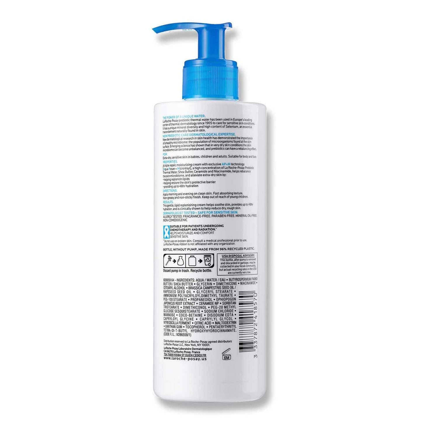La Roche-Posay Lipikar Balm AP+ Intense Repair Body Lotion for Dry Skin, Body Cream with Shea Butter and Niacinamide, Moisturizer for Dry and Rough Skin, Sensitive Skin Safe