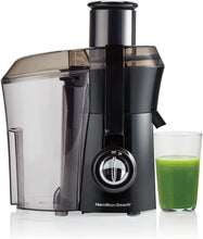 Load image into Gallery viewer, Hamilton Beach Juicer Machine, Big Mouth Large 3” Feed Chute for Whole Fruits and Vegetables, Easy to Clean, Centrifugal Extractor, BPA Free, 800W Motor, Black