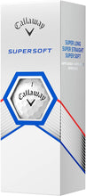 Load image into Gallery viewer, Callaway Golf 2023 Supersoft Golf Balls (One Dozen)