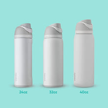 Load image into Gallery viewer, Owala FreeSip Insulated Stainless Steel Water Bottle with Straw for Sports and Travel, BPA-Free, 24-oz, Very, Very Dark