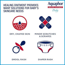 Load image into Gallery viewer, Aquaphor Baby Healing Ointment Advanced Therapy Skin Protectant, Dry Skin and Diaper Rash Ointment, 14 Oz Jar