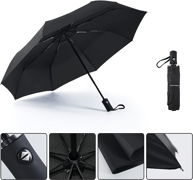 SY COMPACT Travel Umbrella Windproof Automatic Umbrellas-Factory Outlet umbrella
