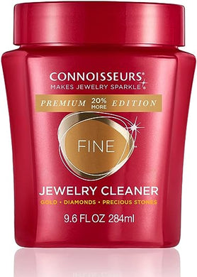 CONNOISSEURS Premium Edition Jewelry Cleaner Solution Pick from Delicate, Fine or Silver Jewelry Cleaner, Value Size