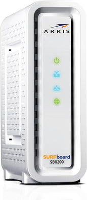 ARRIS SURFboard SB8200 DOCSIS 3.1 Cable Modem , Approved for Comcast Xfinity, Cox, Charter Spectrum, & more , Two 1 Gbps Ports , 1 Gbps Max Internet Speeds , 4 OFDM Channels