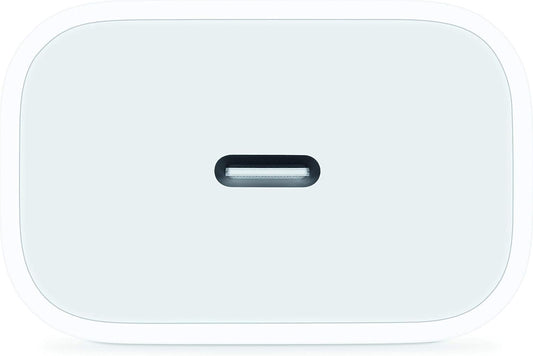 Apple 20W USB-C Power Adapter - iPhone Charger with Fast Charging Capability, Type C Wall Charger