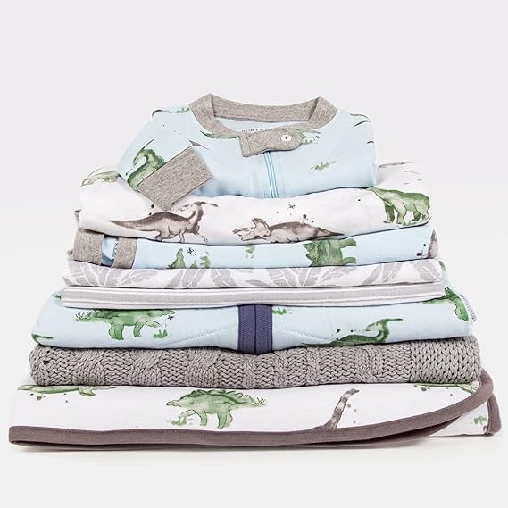 Burt's Bees Baby Baby Boys' Pajamas, Tee and Pant 2-Piece Pj Set, 100% Organic Cotton