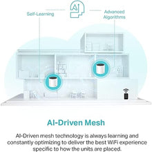 Load image into Gallery viewer, TP-Link Deco AX3000 WiFi 6 Mesh System(Deco X55) - Covers up to 6500 Sq.Ft. , Replaces Wireless Router and Extender, 3 Gigabit ports per unit, supports Ethernet Backhaul (3-pack)