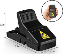 Load image into Gallery viewer, Feeke Mouse Traps, Mice Traps for House, Small Mice Trap Indoor Quick Effective Sanitary Safe Mousetrap Catcher for Family and Pet - 6 Pack, (M01-6Pack)