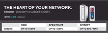 Load image into Gallery viewer, ARRIS SURFboard SB8200 DOCSIS 3.1 Cable Modem , Approved for Comcast Xfinity, Cox, Charter Spectrum, &amp; more , Two 1 Gbps Ports , 1 Gbps Max Internet Speeds , 4 OFDM Channels