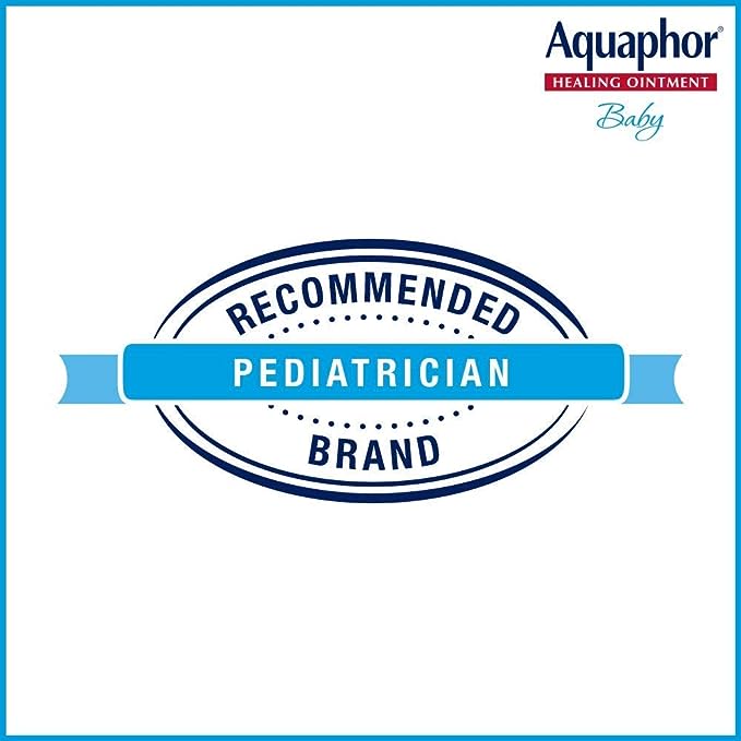 Aquaphor Baby Healing Ointment Advanced Therapy Skin Protectant, Dry Skin and Diaper Rash Ointment, 14 Oz Jar