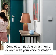 Load image into Gallery viewer, Echo Dot (5th Gen, 2022 release) with clock | Smart speaker with clock and Alexa | Cloud Blue