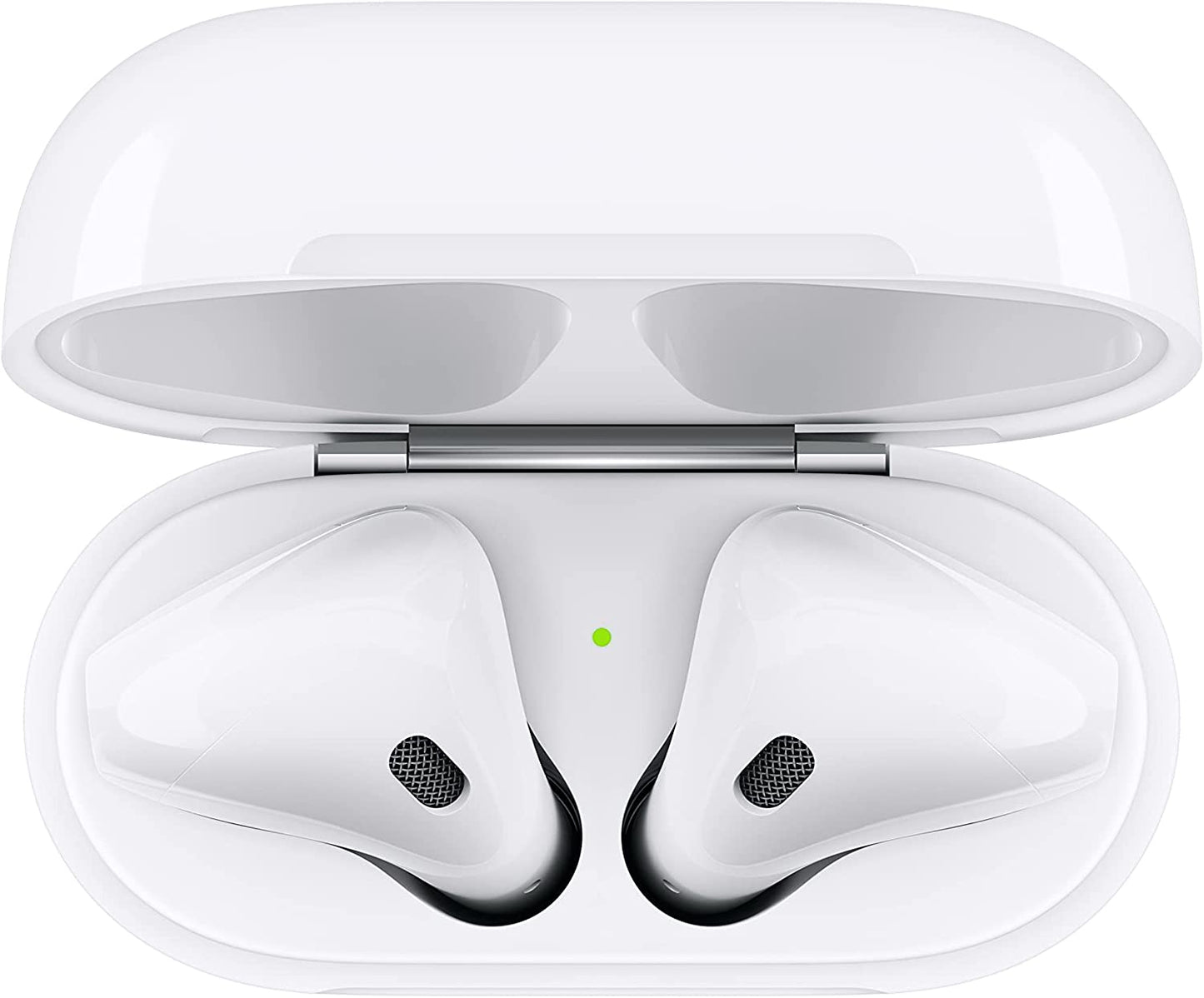 Apple AirPods (2nd Generation) Wireless Earbuds with Lightning Charging Case Included. Over 24 Hours of Battery Life, Effortless Setup. Bluetooth Headphones for iPhone