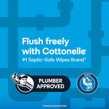 Load image into Gallery viewer, Cottonelle Freshfeel Flushable Adult Wet Wipes, 8 Flip-Top 42-Count Packs (336 Wipes Total)