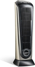 Load image into Gallery viewer, Lasko Oscillating Ceramic Tower Space Heater for Home with Adjustable Thermostat, Timer and Remote Control, 22.5 Inches, Grey/Black, 1500W, 751320