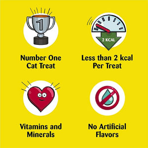TEMPTATIONS Classic Crunchy and Soft Cat Treats Tasty Chicken Flavor, 30 oz. Tub