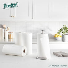 Load image into Gallery viewer, Amazon Brand - Presto! Flex-a-Size Paper Towels, 158 Sheet Huge Roll, 12 Rolls (2 Packs of 6), Equivalent to 38 Regular Rolls, White