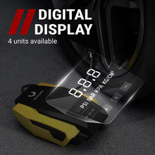 Load image into Gallery viewer, VacLife Tire Inflator Portable Air Compressor - Air Pump for Car Tires (up to 50 PSI), 12V DC Tire Pump for Bikes (up to 150 PSI) w/ LED Light, Digital Pressure Gauge, Model: ATJ-1166, Yellow (VL701)