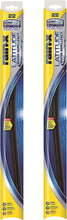 Load image into Gallery viewer, Rain-X 810165 Latitude 2-In-1 Water Repellent Wiper Blades, 22 Inch Windshield Wipers (Pack Of 2), Automotive Replacement Windshield Wiper Blades With Patented Rain-X Water Repellency Formula