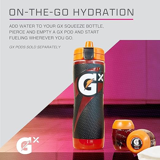 Gatorade Gx, Marble Black, 30 Oz
